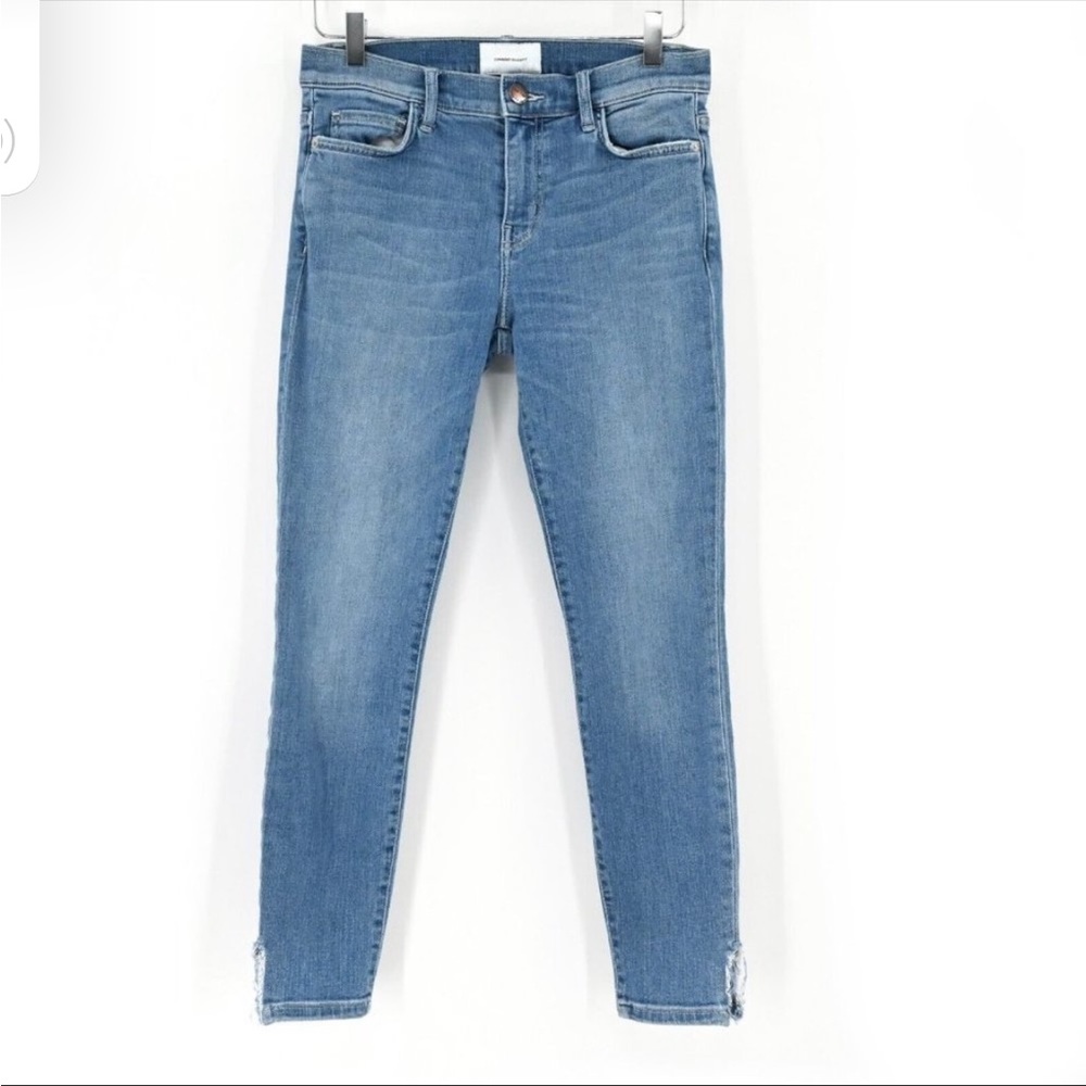 Current Elliott, slit ankle jeans